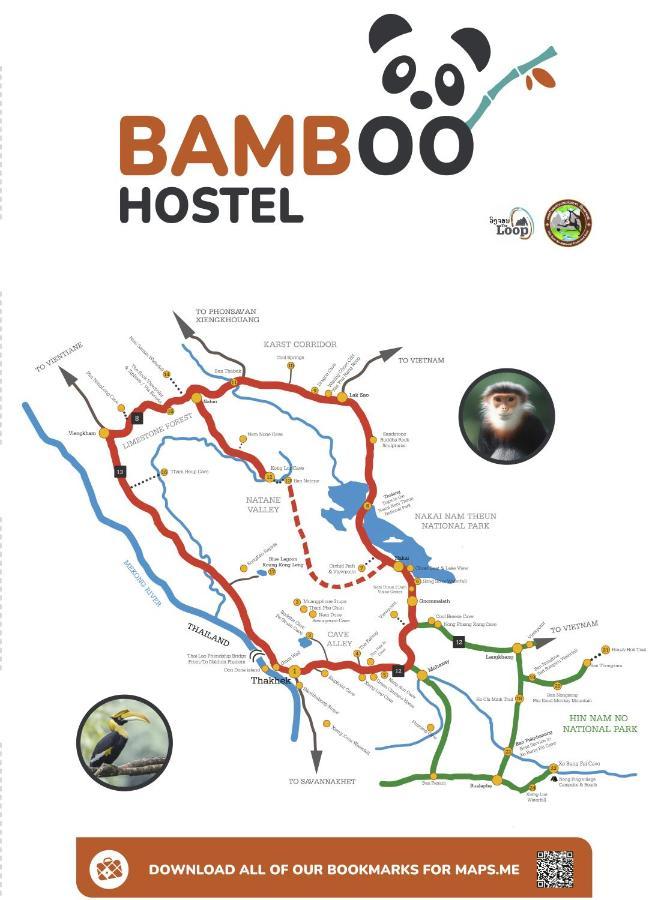 Bamboo Hostel Thakhek Extérieur photo